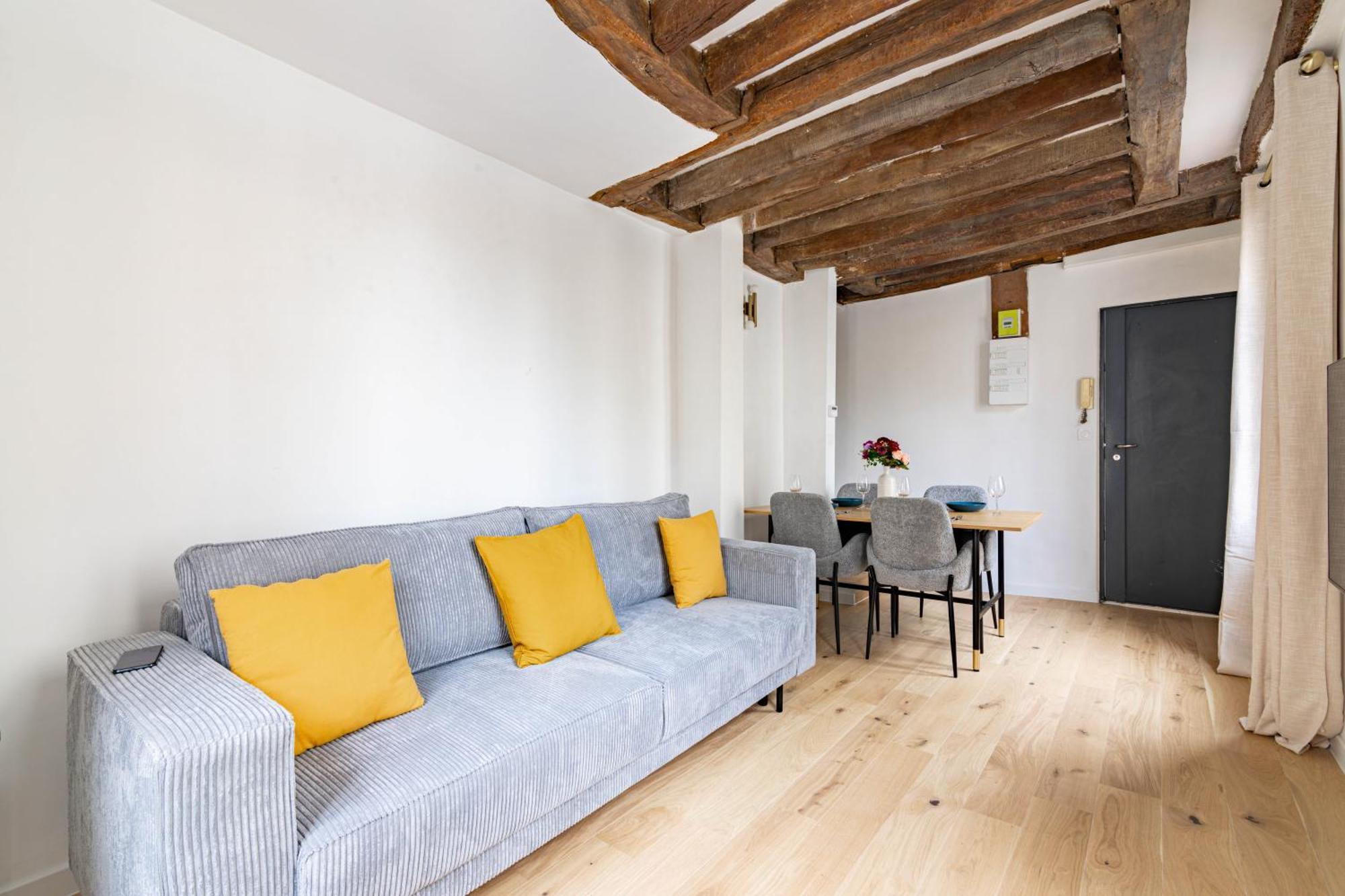 Appartement Quartier Fontaine Chatelet Les Halles Free Netflix Париж Екстериор снимка