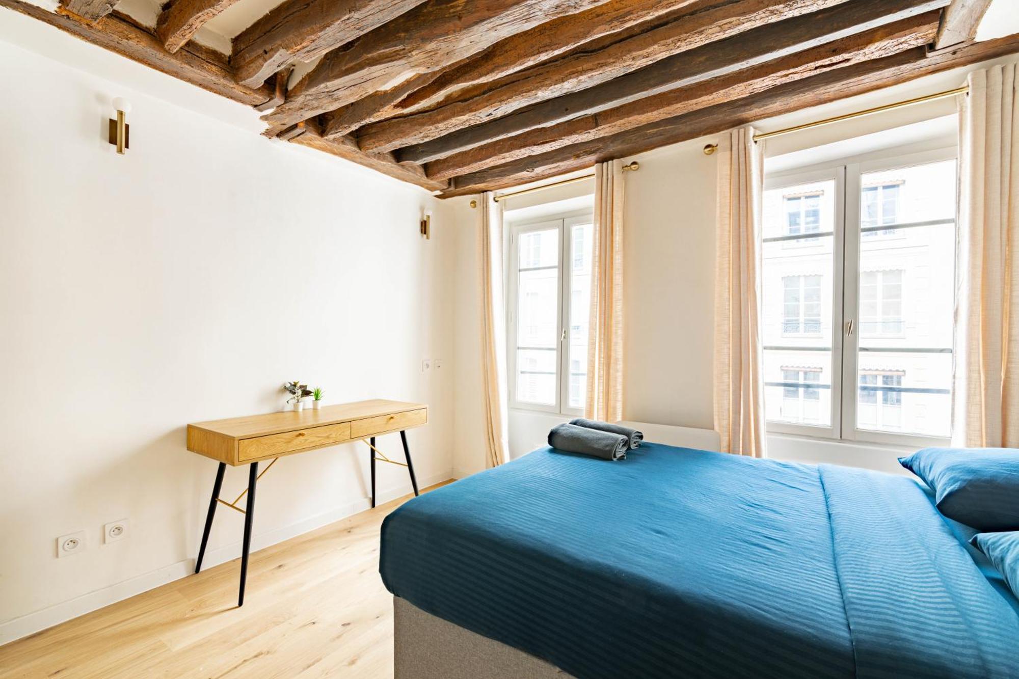 Appartement Quartier Fontaine Chatelet Les Halles Free Netflix Париж Екстериор снимка