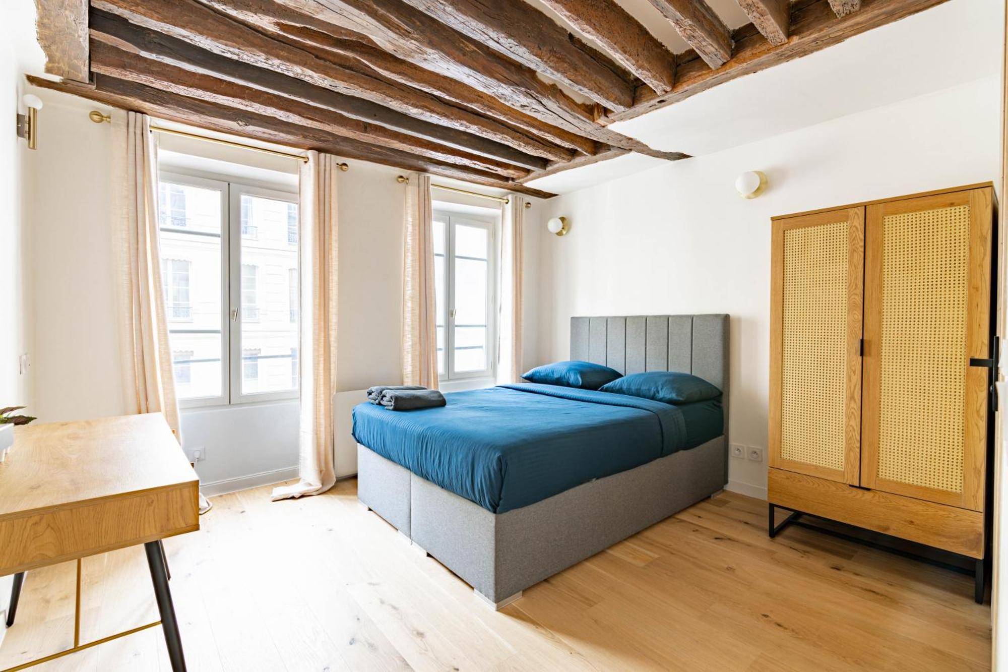 Appartement Quartier Fontaine Chatelet Les Halles Free Netflix Париж Екстериор снимка