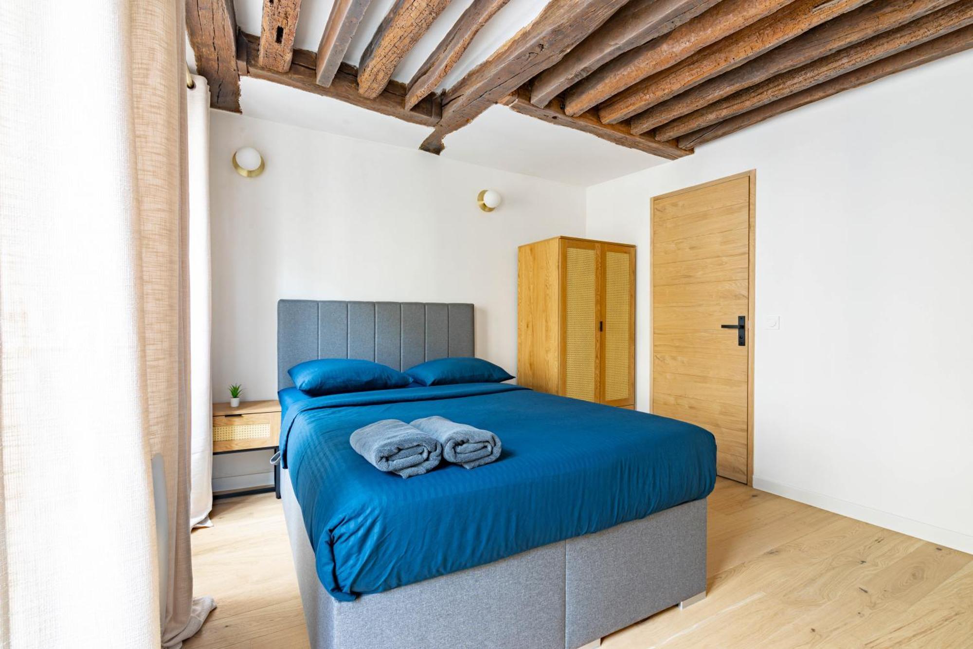 Appartement Quartier Fontaine Chatelet Les Halles Free Netflix Париж Екстериор снимка