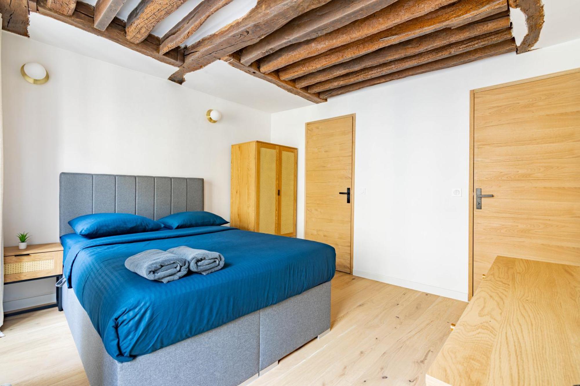 Appartement Quartier Fontaine Chatelet Les Halles Free Netflix Париж Екстериор снимка