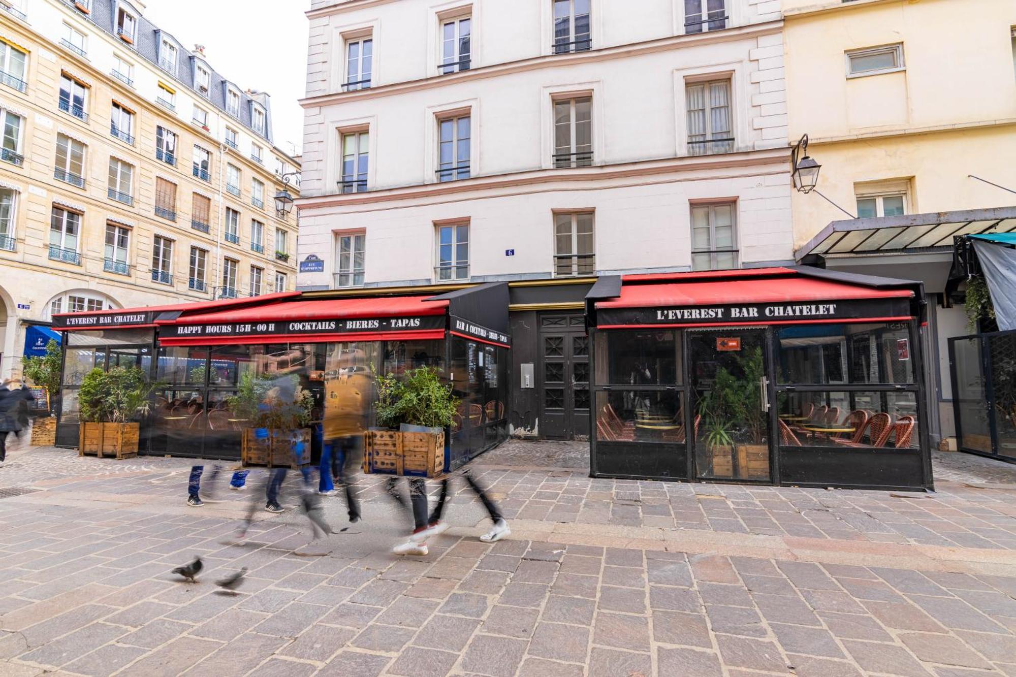 Appartement Quartier Fontaine Chatelet Les Halles Free Netflix Париж Екстериор снимка