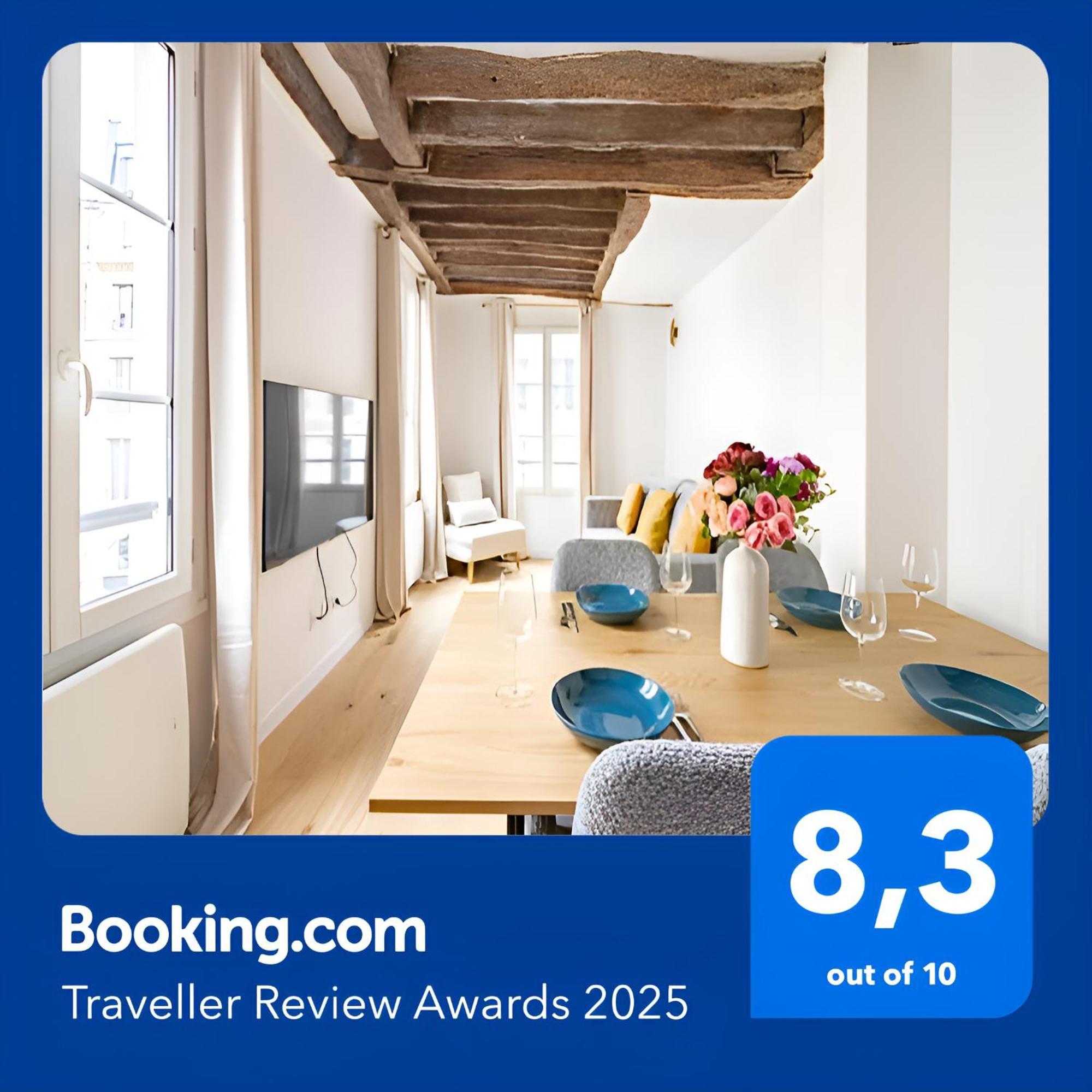 Appartement Quartier Fontaine Chatelet Les Halles Free Netflix Париж Екстериор снимка